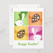 ハッピーイースター シーズンポストカード (正面/裏面)
