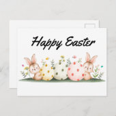 ハッピーイースター シーズンポストカード (正面/裏面)
