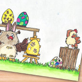 ハッピーイースター シーズンポストカード