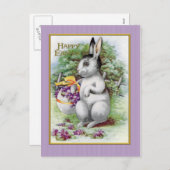 ハッピーイースター シーズンポストカード (正面/裏面)