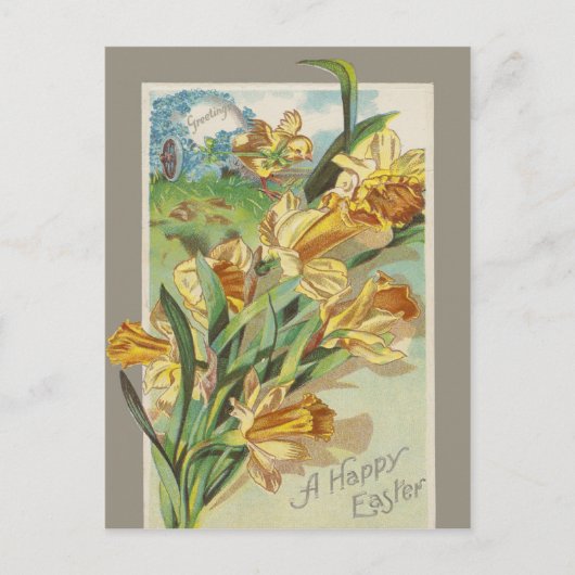 ハッピーイースター シーズンポストカード (正面)