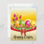 ハッピーイースター シーズンポストカード (正面/裏面)