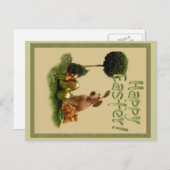 ハッピーイースター シーズンポストカード (正面/裏面)