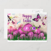 ハッピーイースター シーズンポストカード (正面/裏面)