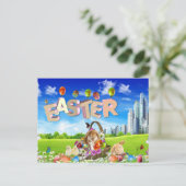 ハッピーイースター シーズンポストカード (スタンド正面)