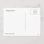 ハッピーイースター! シーズンポストカード (裏面)