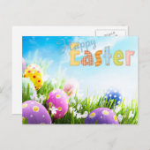 ハッピーイースター シーズンポストカード (正面/裏面)