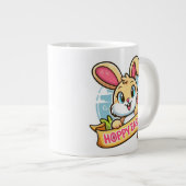 ハッピーイースター ジャンボコーヒーマグカップ (正面右)