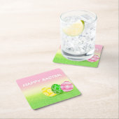 ハッピーイースター スクエアペーパーコースター (インサイチュ)