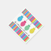 ハッピーイースター スタンダードカクテルナプキン (角)