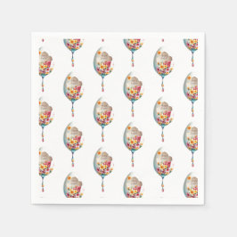 ハッピーイースター! スタンダードカクテルナプキン