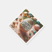 ハッピーイースター スタンダードカクテルナプキン (角)