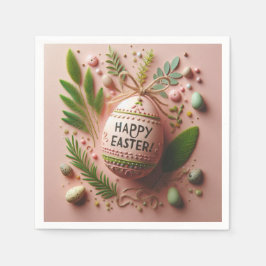 ハッピーイースター スタンダードカクテルナプキン