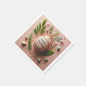 ハッピーイースター スタンダードカクテルナプキン (角)