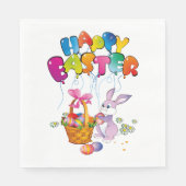 ハッピーイースター スタンダードランチョンナプキン (正面)