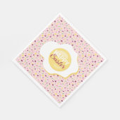 ハッピーイースター。 スタンダードランチョンナプキン (角)