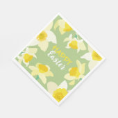 ハッピーイースター。 スタンダードランチョンナプキン (角)