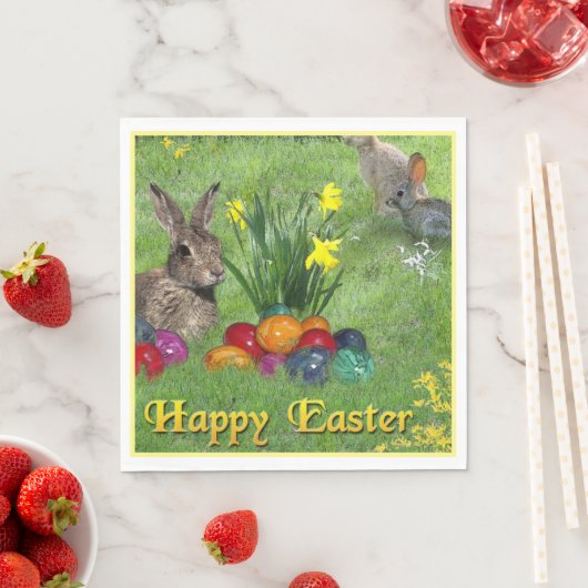 ハッピーイースター スタンダードランチョンナプキン (インサイチュ)