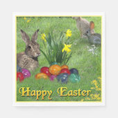 ハッピーイースター スタンダードランチョンナプキン (正面)