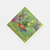 ハッピーイースター スタンダードランチョンナプキン (角)