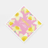 ハッピーイースター。 スタンダードランチョンナプキン (角)