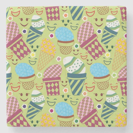 ハッピーイースター ストーンコースター (正面)