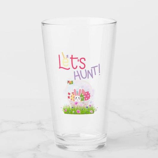 ハッピーイースター タンブラーグラス (正面)