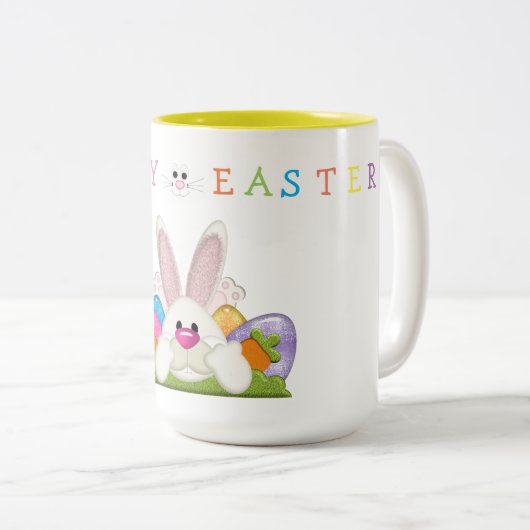 ハッピーイースター ツートーンマグカップ (正面右)