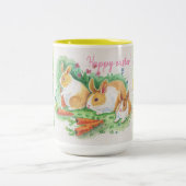 ハッピーイースター ツートーンマグカップ (中央)