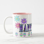 ハッピーイースター ツートーンマグカップ (左)