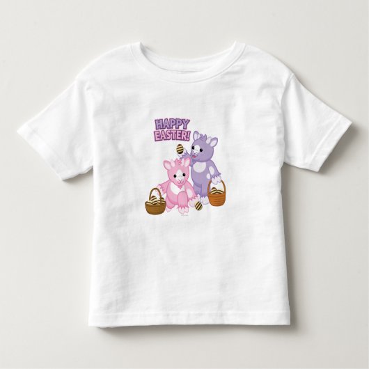 ハッピーイースター! トドラーTシャツ (正面)