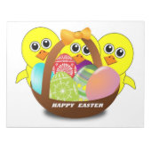 ハッピーイースター ノートパッド (正面)