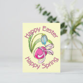 ハッピーイースター、ハッピー春 シーズンポストカード (スタンド正面)