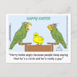 ハッピーイースター!「ハリーは人々が怒～しているからに見える ポストカード