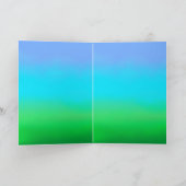 ハッピーイースター!バニーとシックのウサギ シーズンカード (内部)