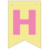 「ハッピーイースター」バンティング・バカスタマイズナー バンティングフラッグ (第3の旗)