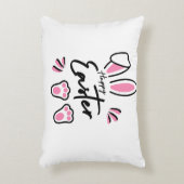 ハッピーイースター(ピンク) アクセントクッション (正面(垂直))