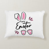 ハッピーイースター(ピンク) アクセントクッション (裏面)
