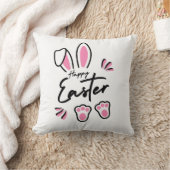 ハッピーイースター（ピンク） クッション (ブランケット)