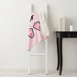 ハッピーイースター（ピンク） シェルパブランケット