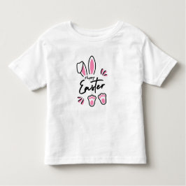ハッピーイースター（ピンク） トドラーTシャツ