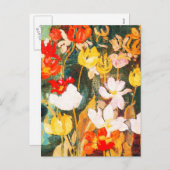 ハッピーイースター。ファインアートはがき シーズンポストカード (正面/裏面)