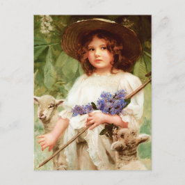 ハッピーイースター。ファインアートはがき シーズンポストカード