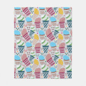 ハッピーイースター フリースブランケット (正面)