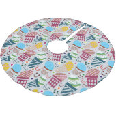 ハッピーイースター ブラッシュドポリエステルツリースカート (アングル)