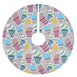 ハッピーイースター ブラッシュドポリエステルツリースカート