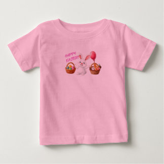ハッピーイースター ベビーTシャツ