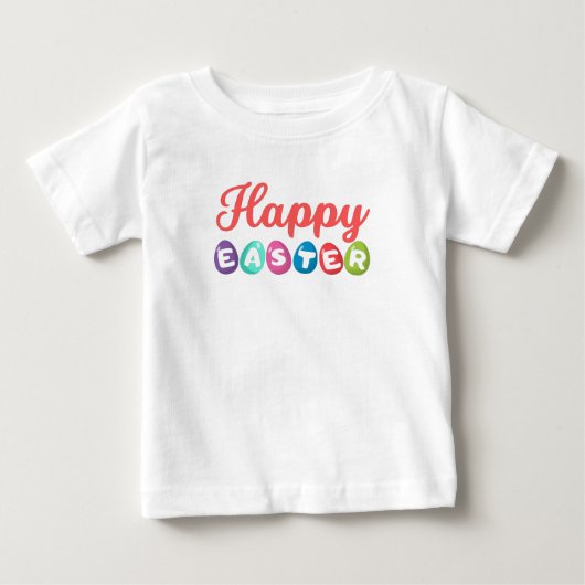 ハッピーイースター ベビーTシャツ (正面)