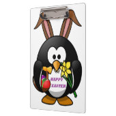 「ハッピーイースター」ペンギンバニー クリップボード (左)