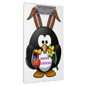 「ハッピーイースター」ペンギンバニー クリップボード (右)